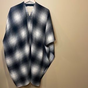 Handmade “Lost in Layers” Flannel Poncho